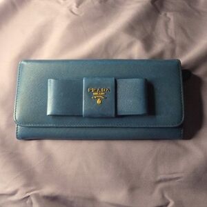 Prada Women's Long Saffiano Wallet
